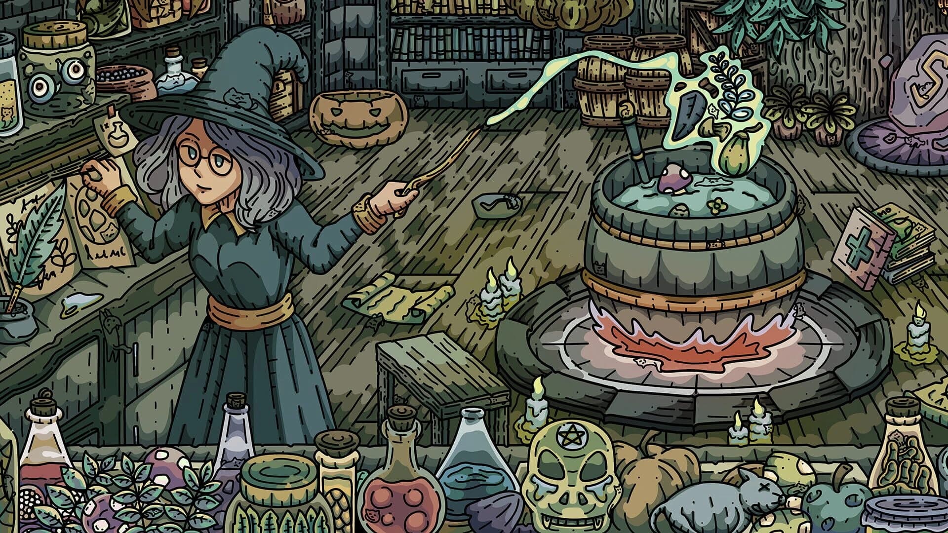 100 Witch Cats screenshot 1