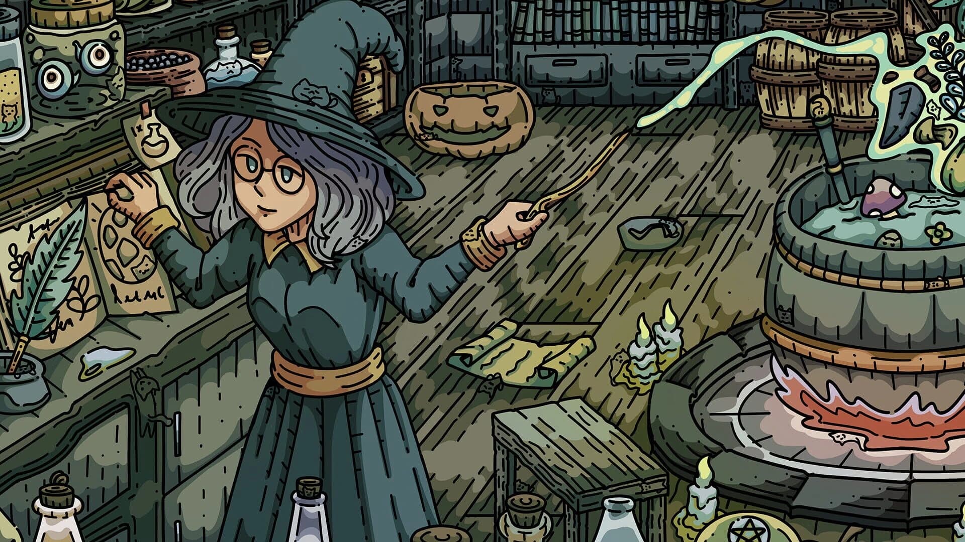 100 Witch Cats screenshot 5