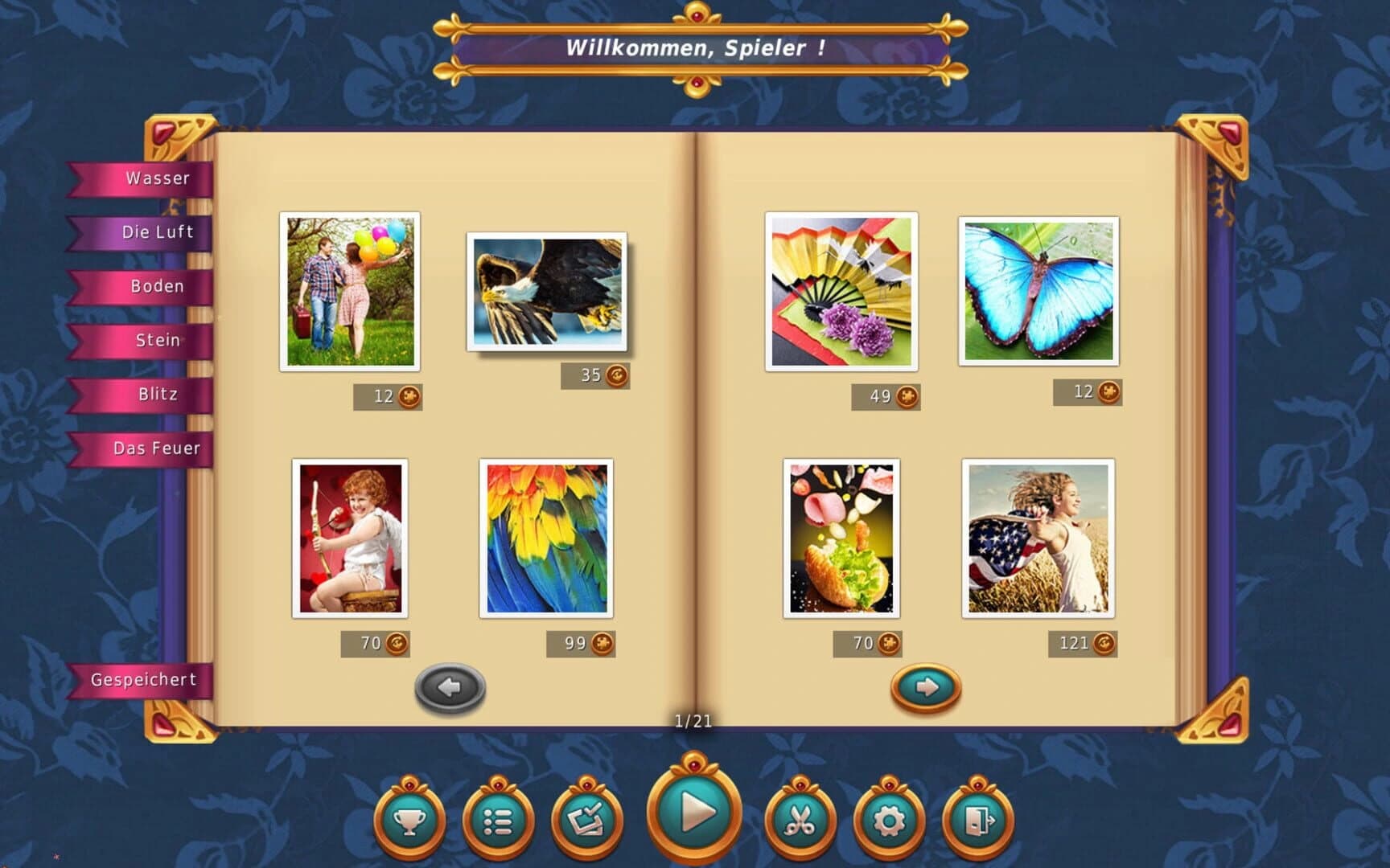 1001 Jigsaw: 6 Magic Elements screenshot 3