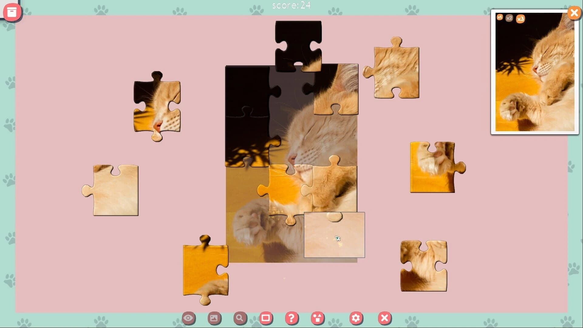 1001 Jigsaw: Cute Cats 2 screenshot 3