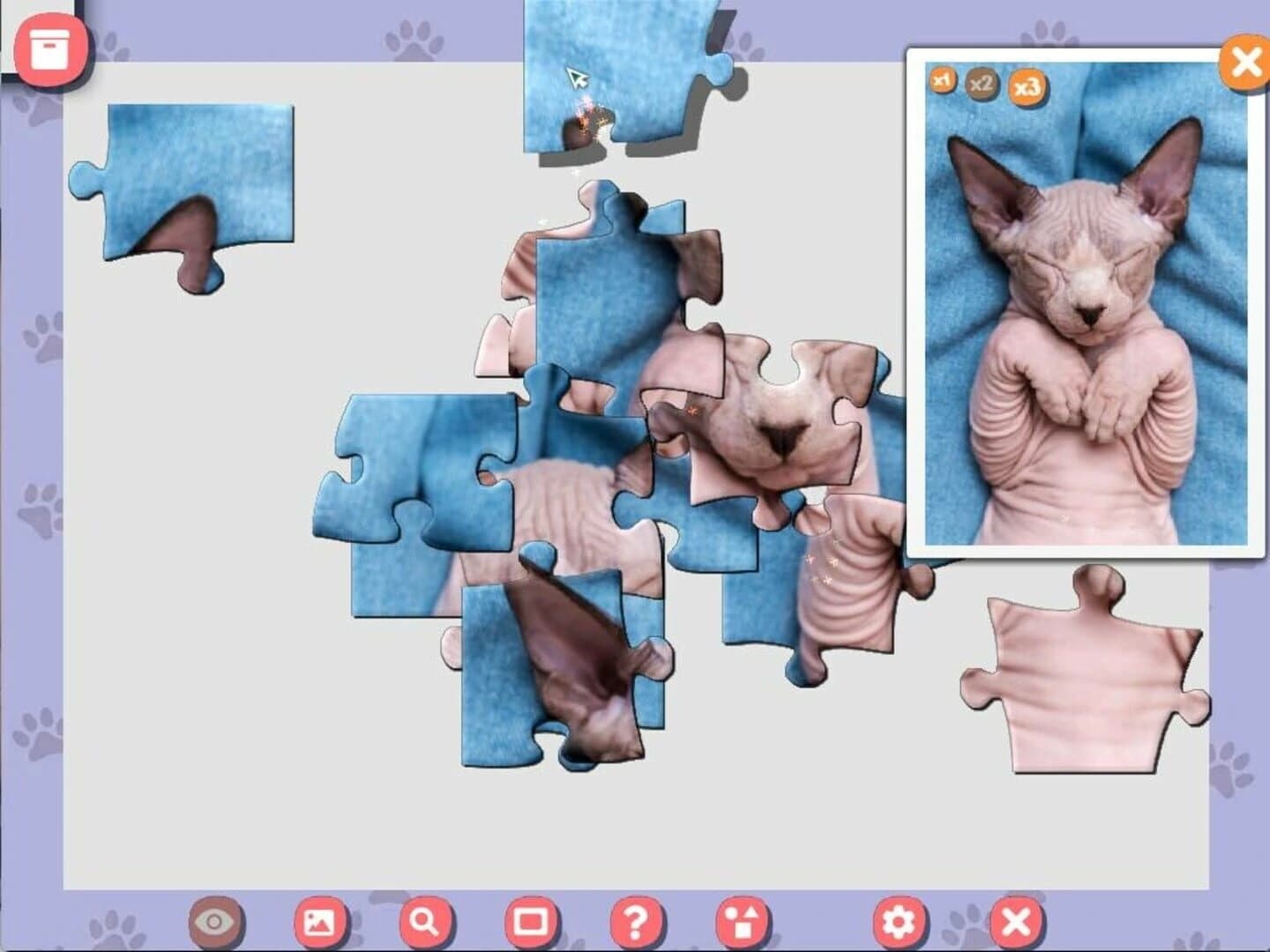 1001 Jigsaw: Cute Cats 5 screenshot 5