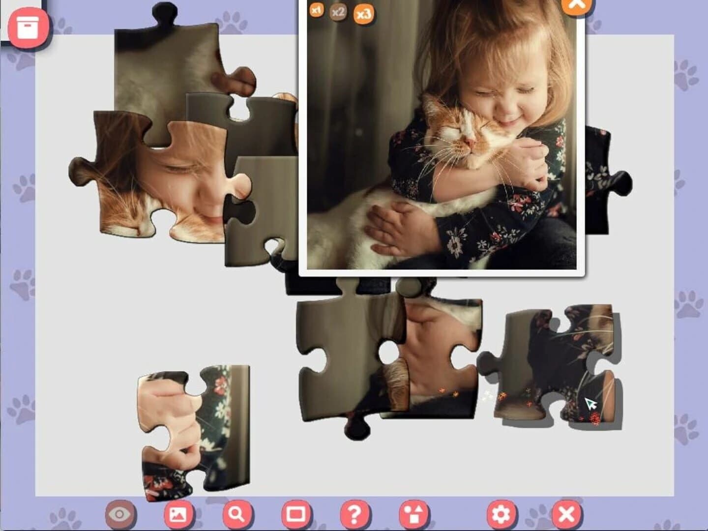 1001 Jigsaw: Cute Cats 5 screenshot 2