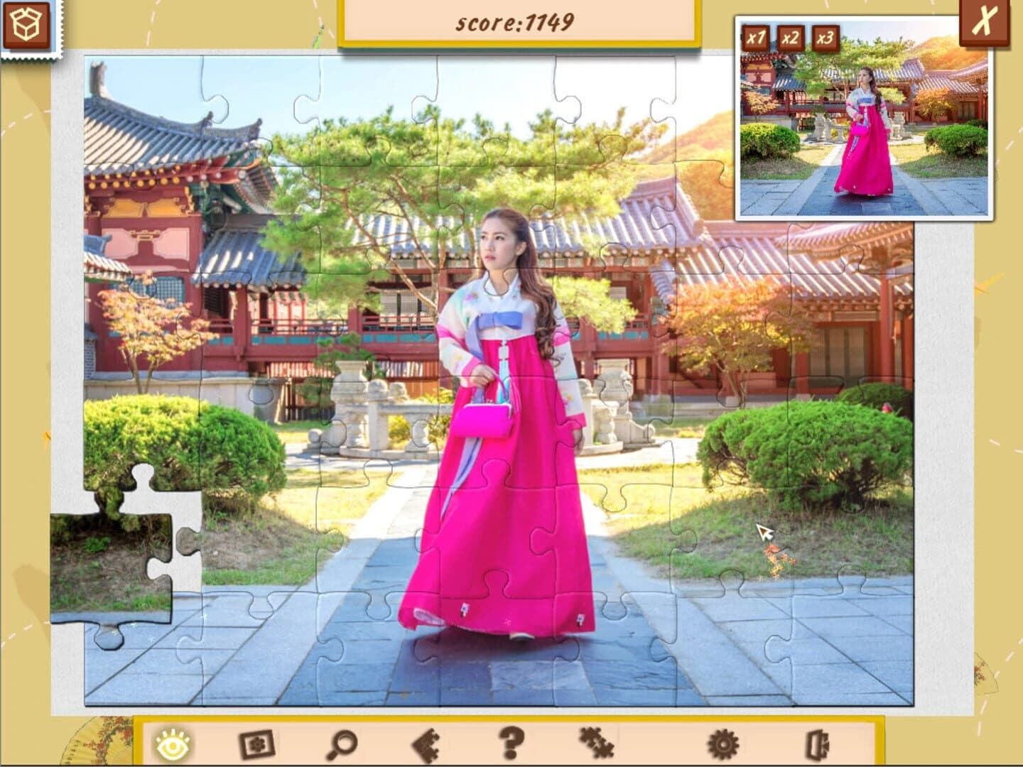 1001 Jigsaw: World Tour - Asia screenshot 1