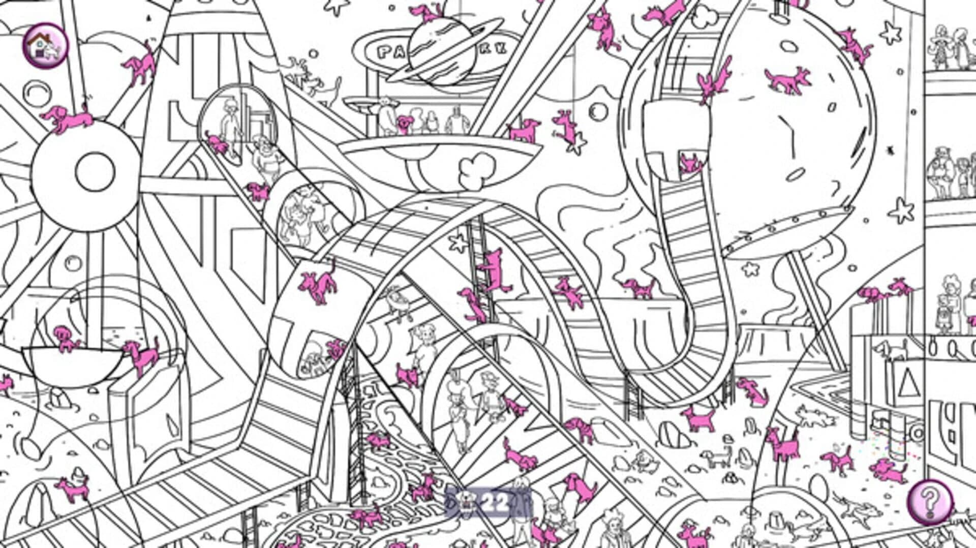 101 Cute Playland Dogs: Find & Paint screenshot 5
