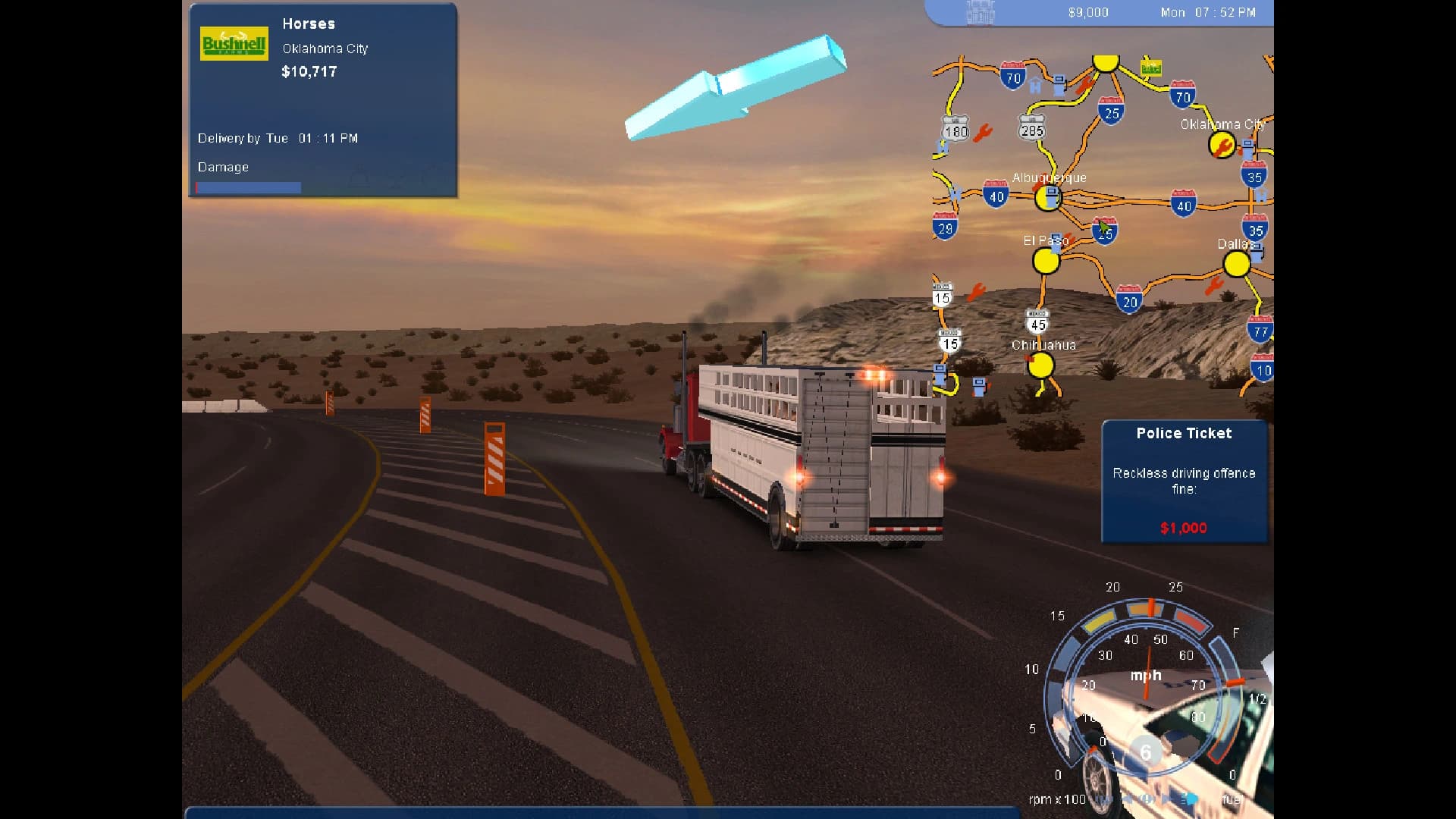 18 Wheels of Steel: Pedal to the Metal screenshot 4