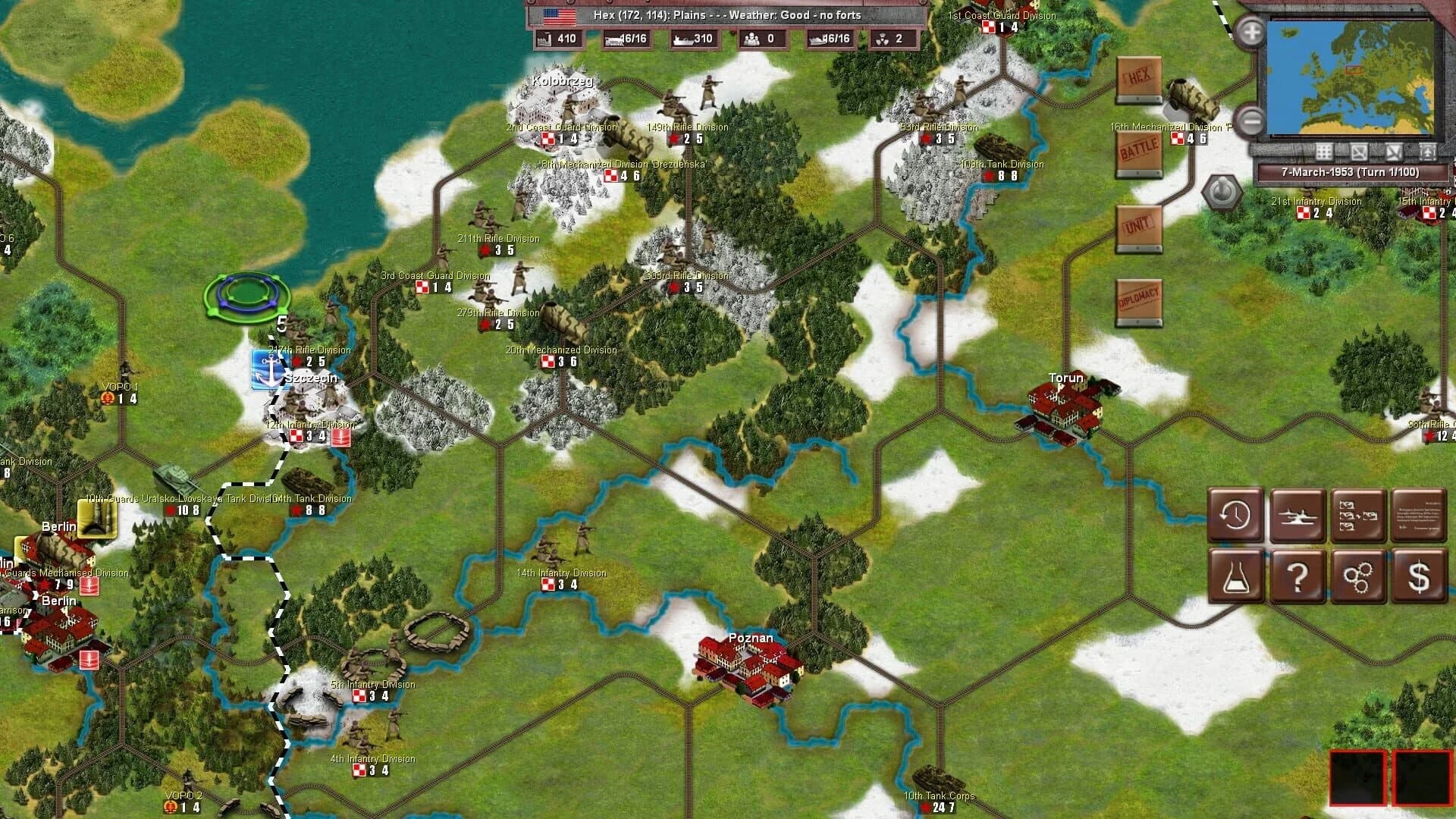 1953: NATO vs Warsaw Pact screenshot 1