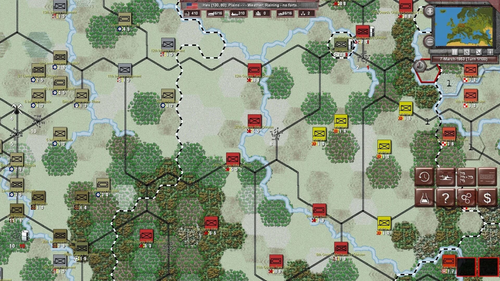 1953: NATO vs Warsaw Pact screenshot 2