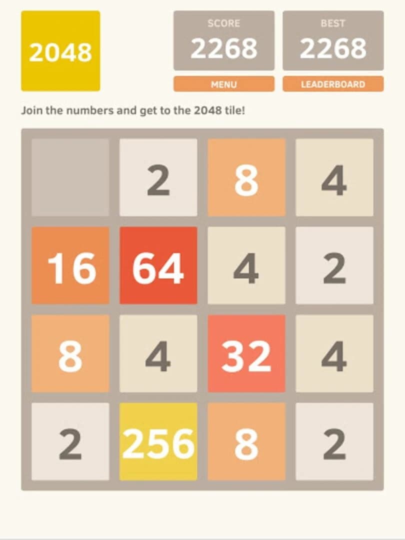 2048 screenshot 4