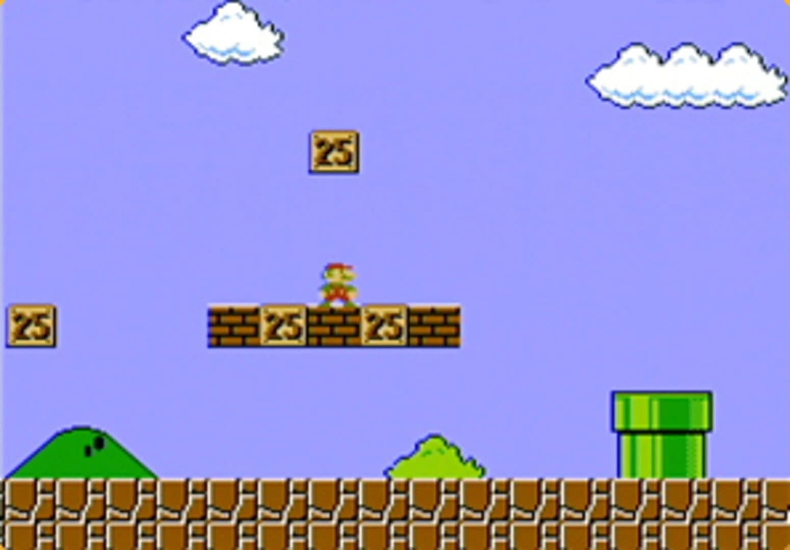 25th Anniversary Super Mario Bros. screenshot 1