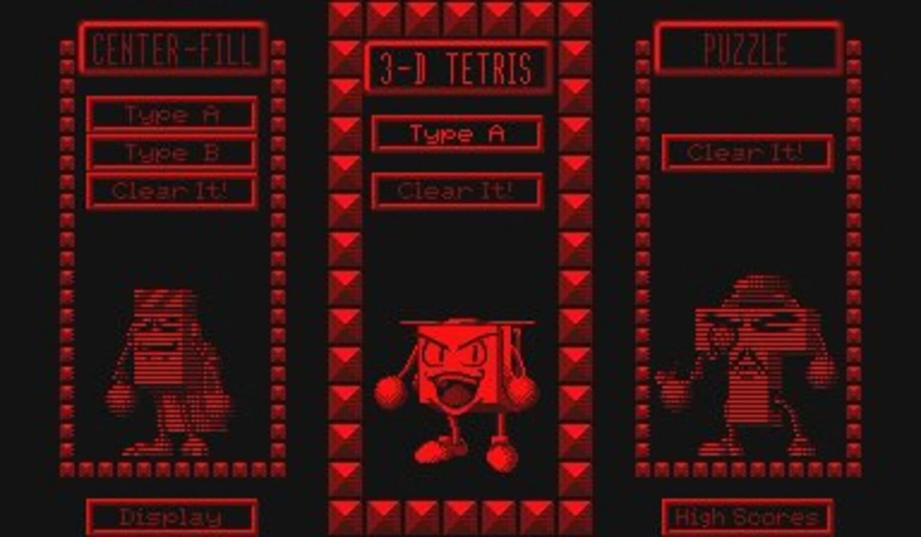 3-D Tetris screenshot 3