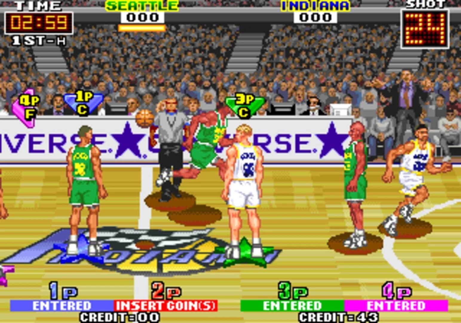 3 on 3 Dunk Madness screenshot 1