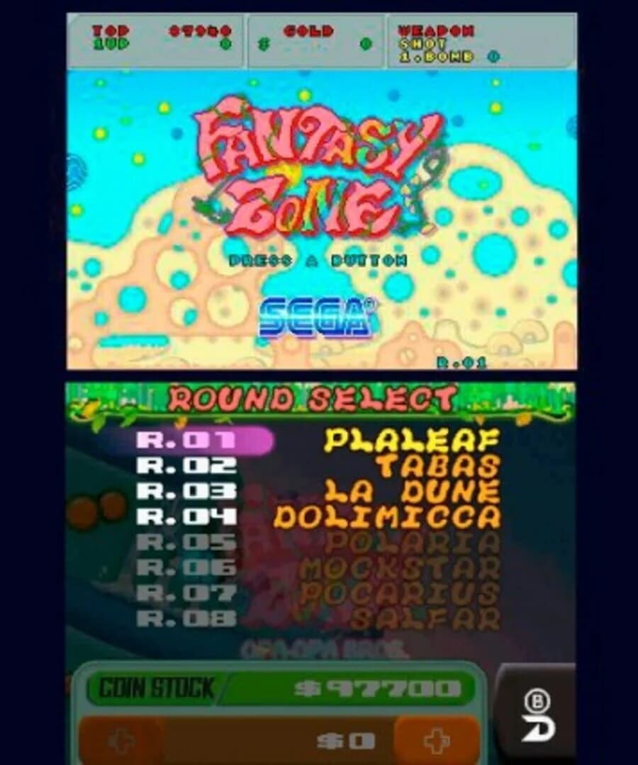 3D Fantasy Zone: Opa-Opa Bros. screenshot 2