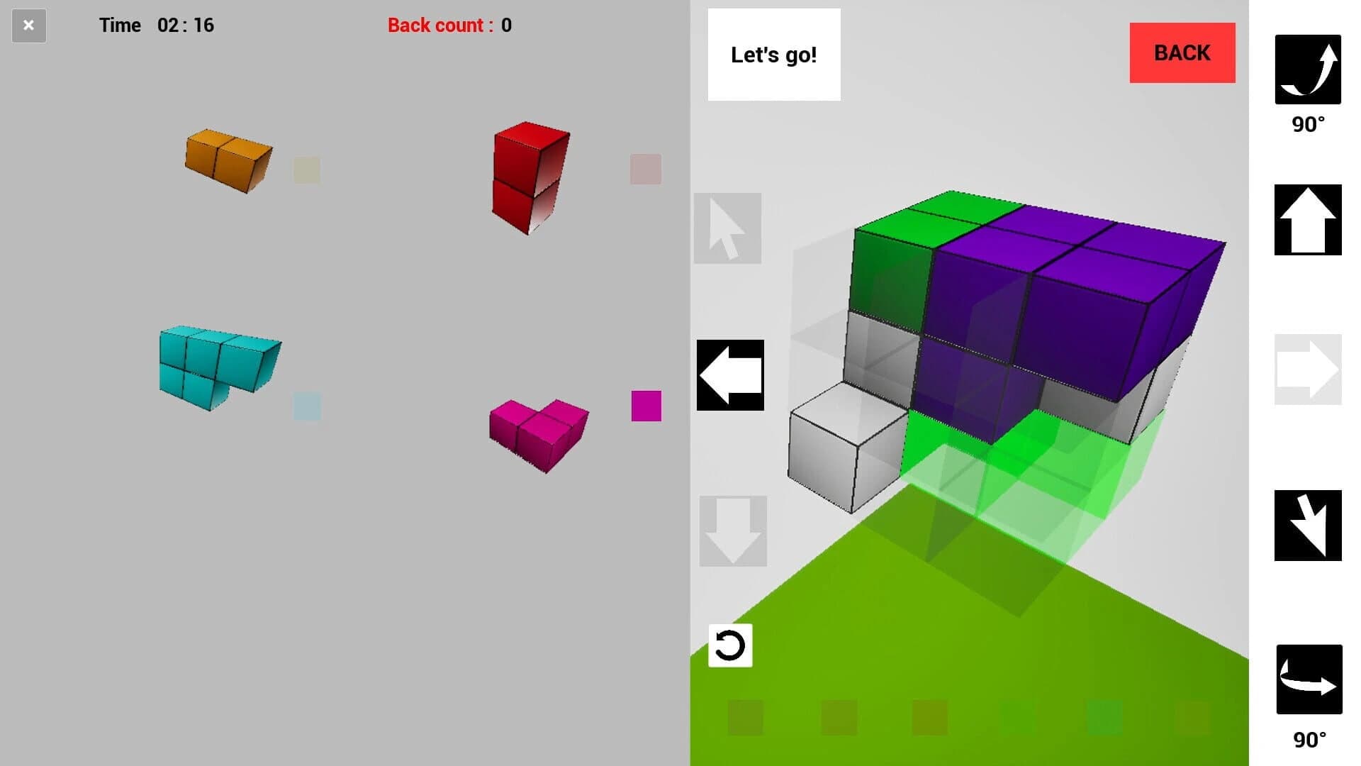 3D Next Puzzle screenshot 1