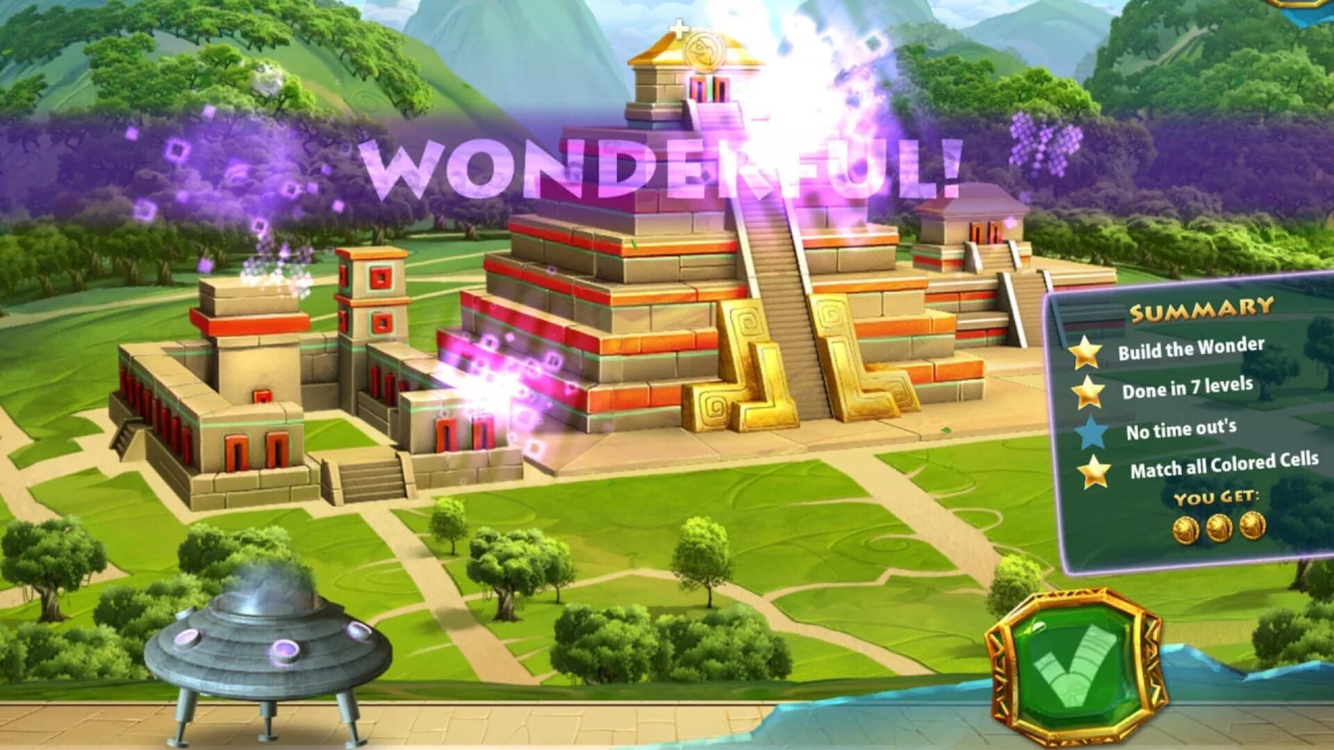7 Wonders: Ancient Alien Makeover screenshot 1