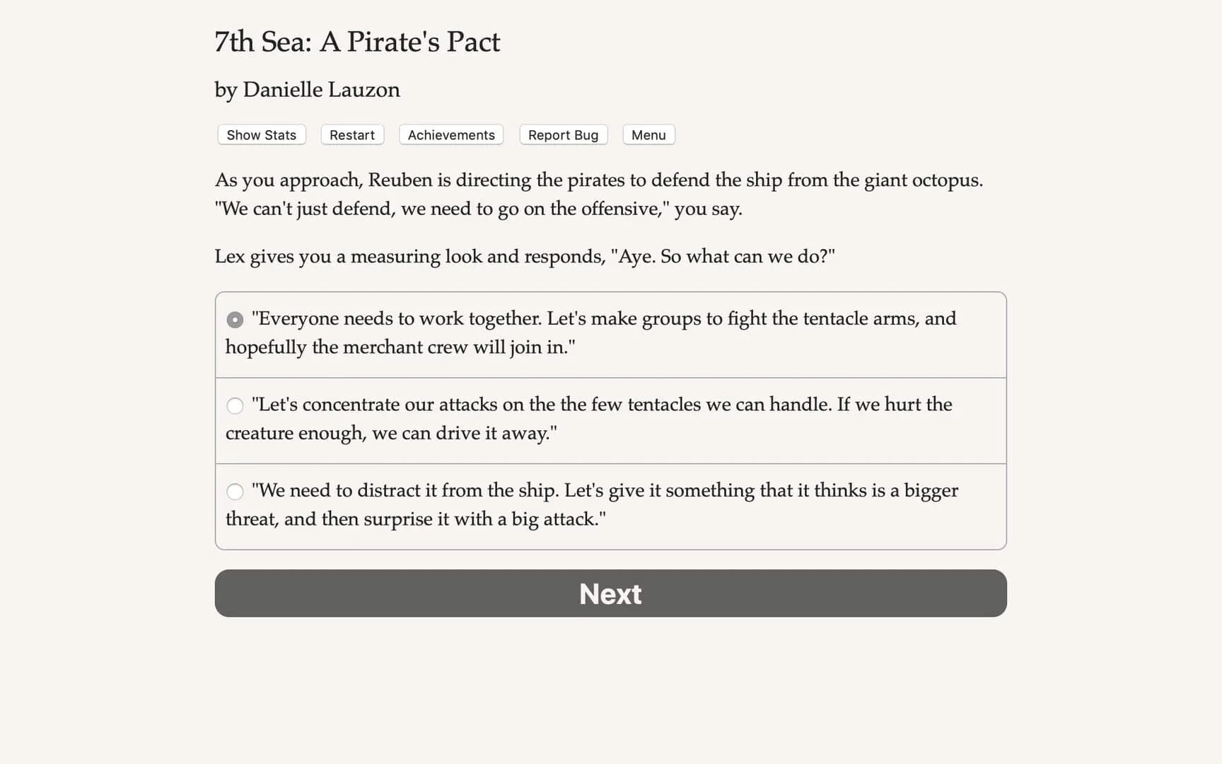 7th Sea: A Pirate's Pact screenshot 2