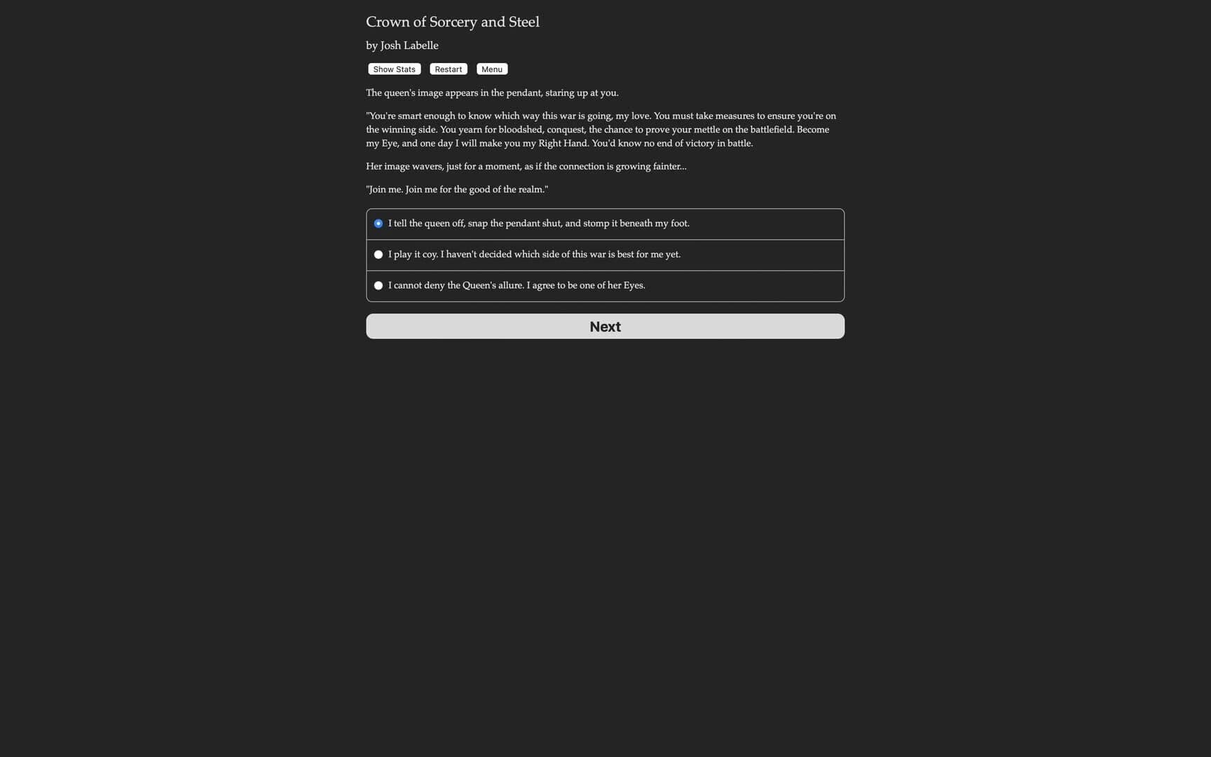 A Crown of Sorcery and Steel screenshot 5