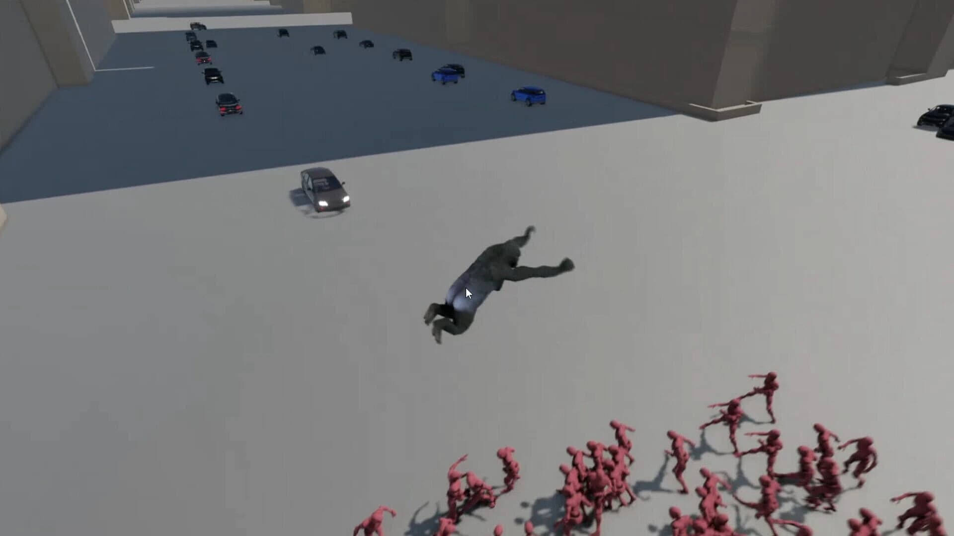 A Gorilla vs. 100 Men Simulator screenshot 5