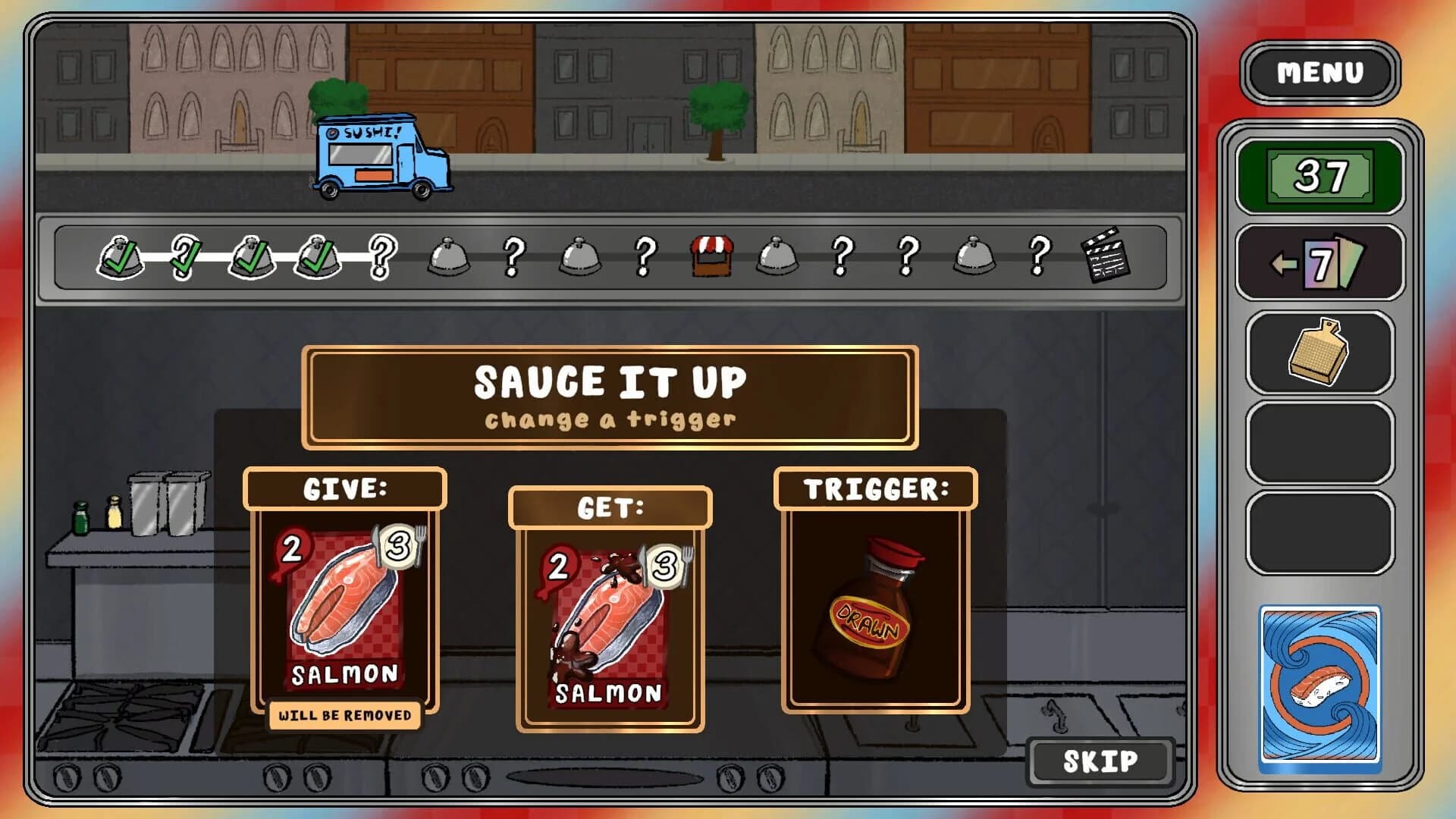 A la Card screenshot 1