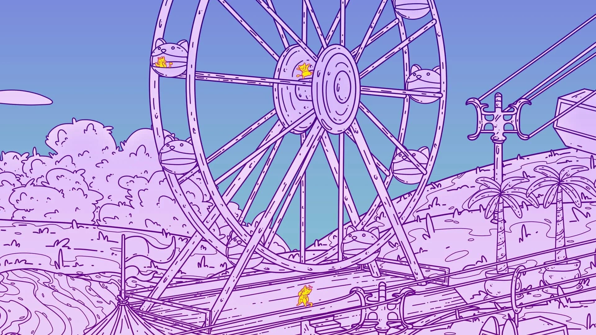 A Park Full of Cats screenshot 1