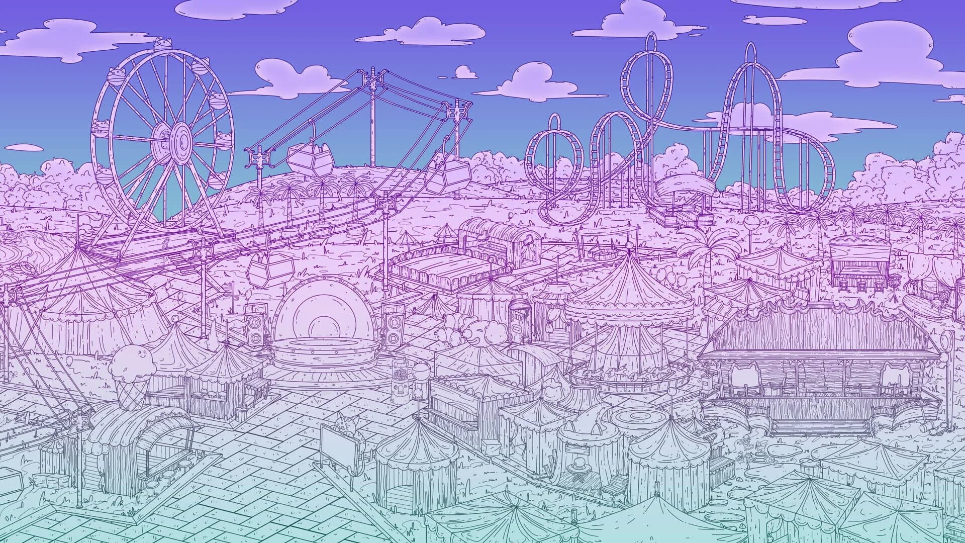 A Park Full of Cats screenshot 3