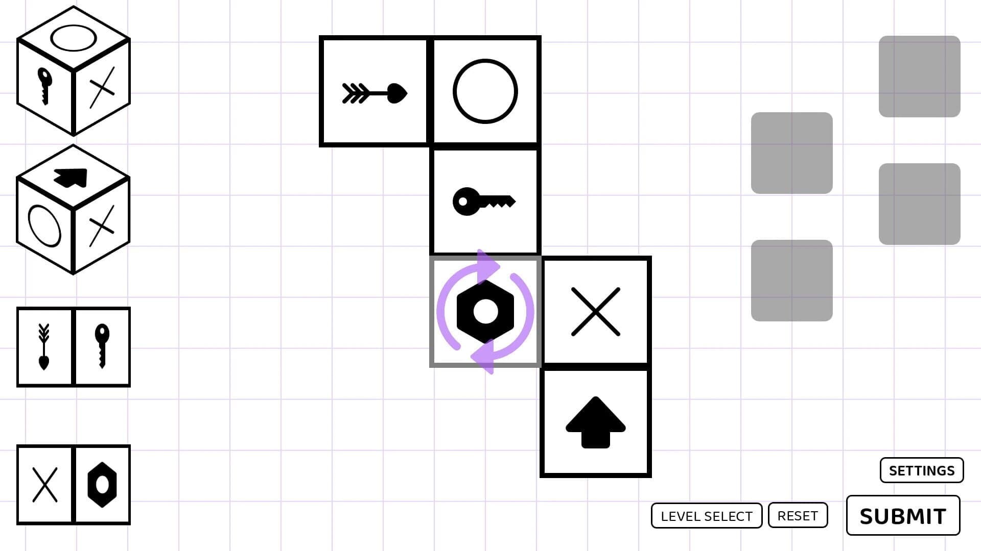 A Puzzle Game where you Fold Dice screenshot 5
