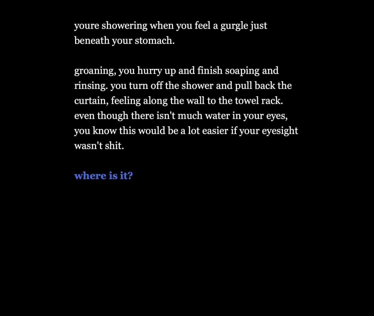 A Shower Story screenshot 1
