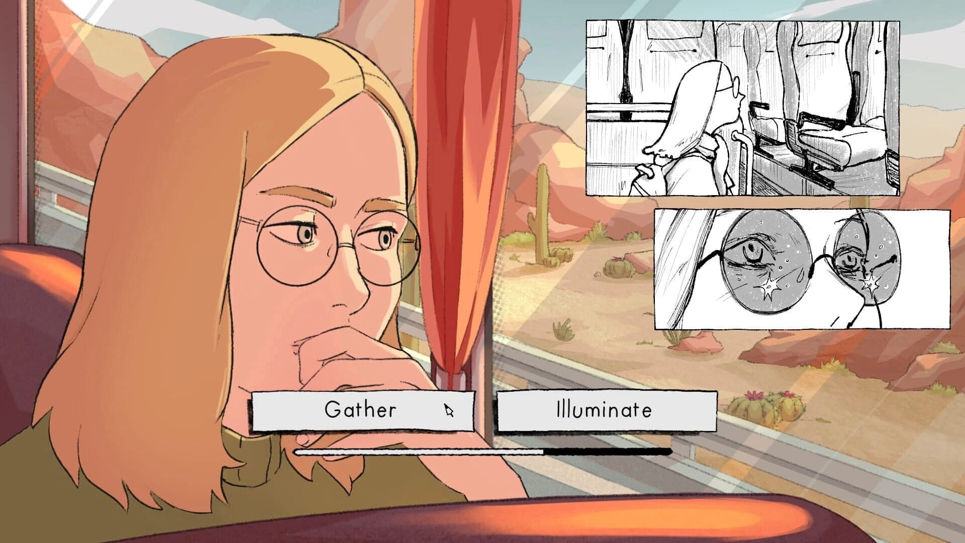 A Sketchbook About Her Sun screenshot 1