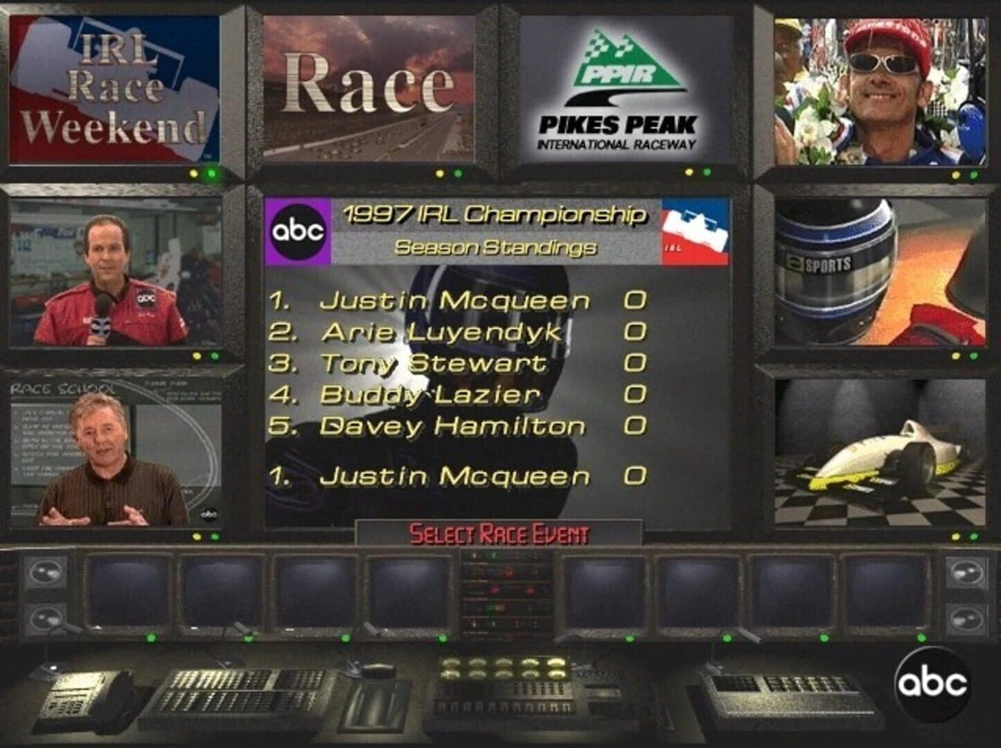 ABC Sports Indy Racing screenshot 2