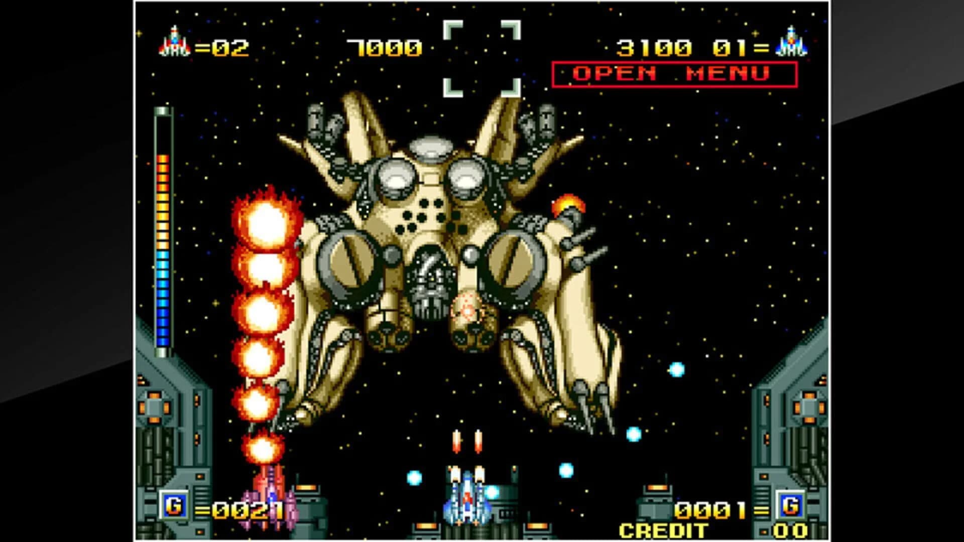ACA Neo Geo: Alpha Mission II screenshot 1