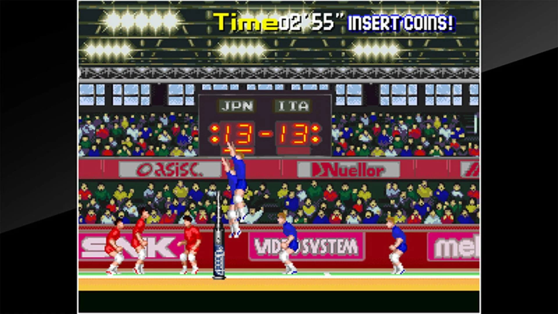 ACA Neo Geo: Power Spikes II screenshot 1