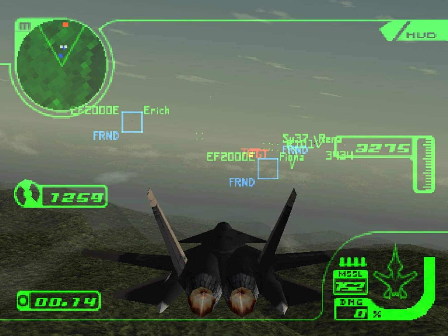 Ace Combat 3: Electrosphere screenshot 1