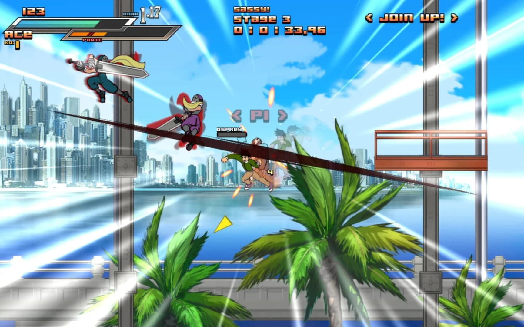 Aces Wild: Manic Brawling Action! screenshot 1