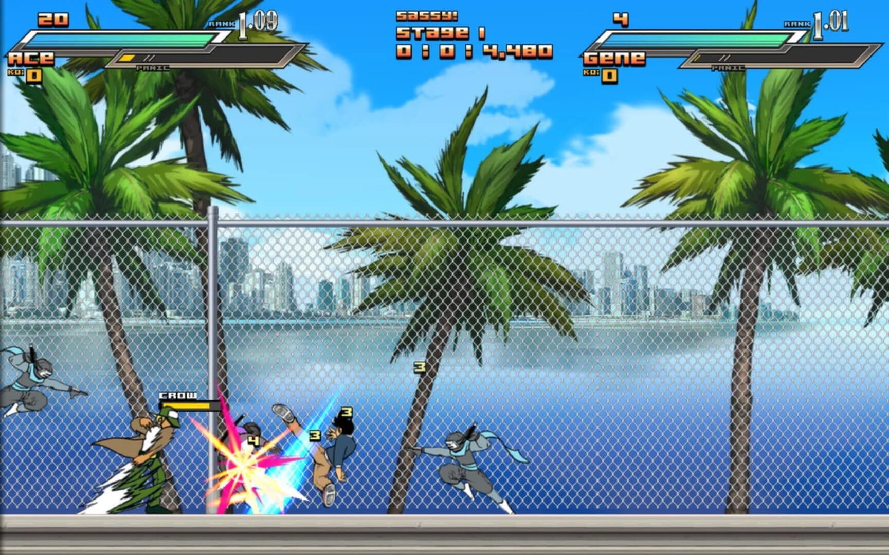 Aces Wild: Manic Brawling Action! screenshot 5