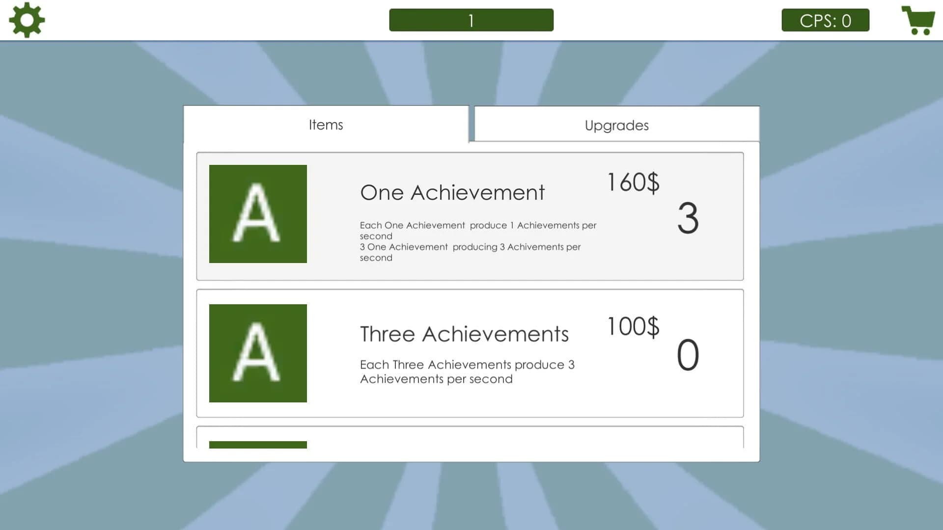 Achievement Clicker 2018 screenshot 2