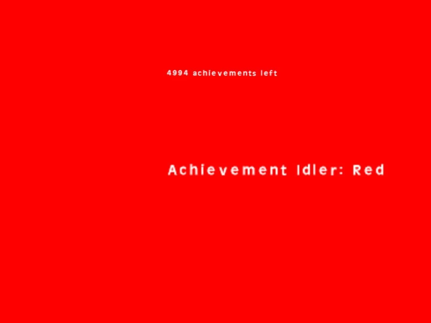 Achievement Idler: Red screenshot 2