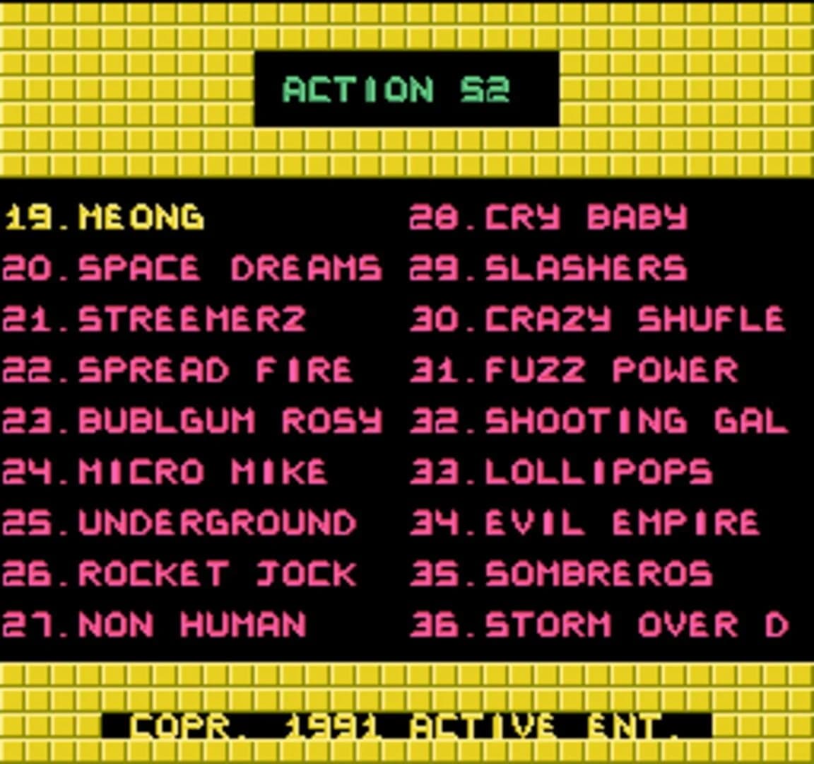 Action 52 screenshot 1