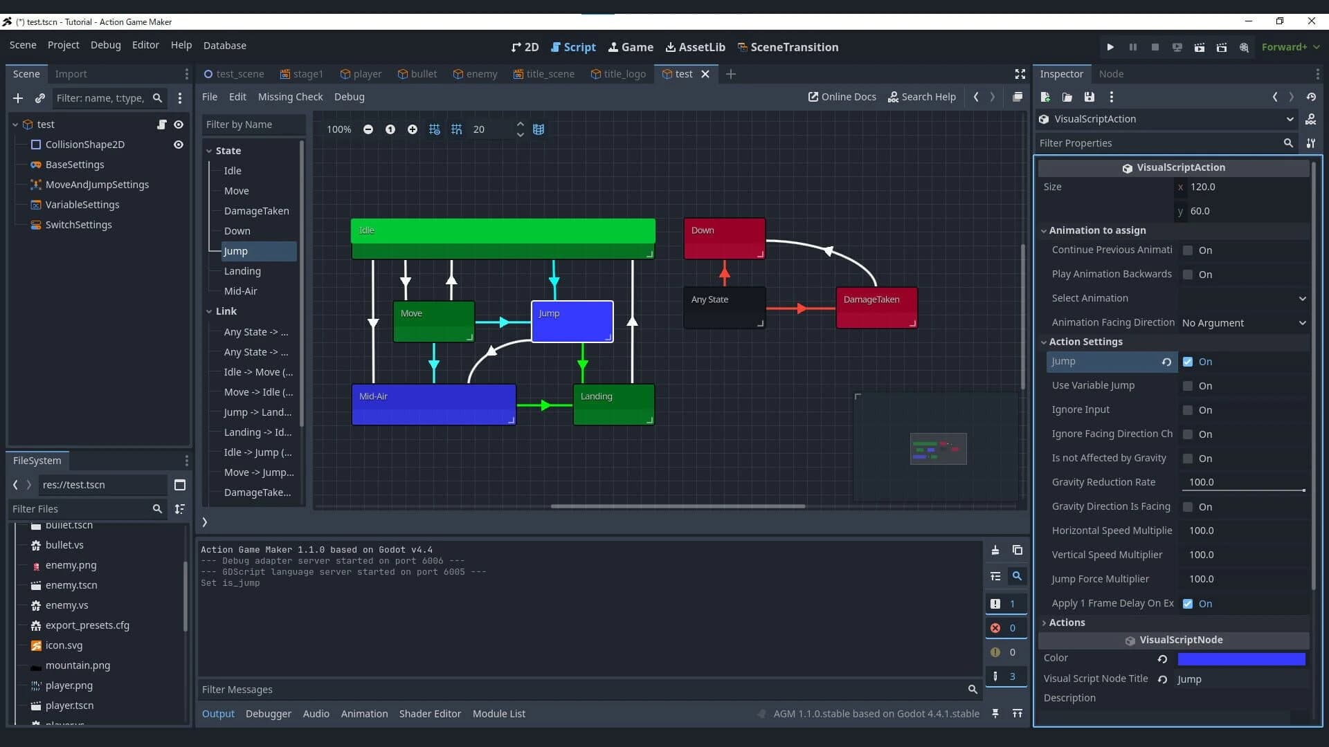 Action Game Maker screenshot 4