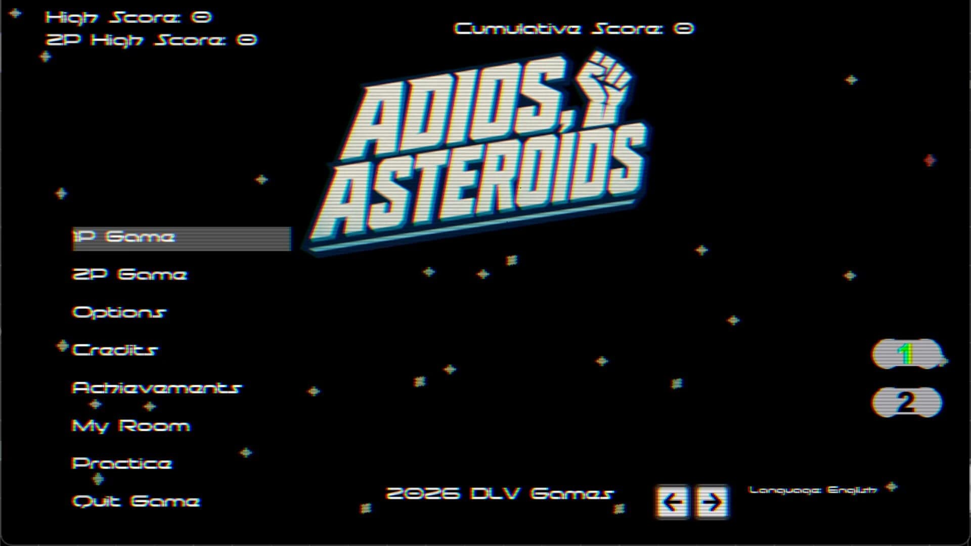 Adios, Asteroids screenshot 1