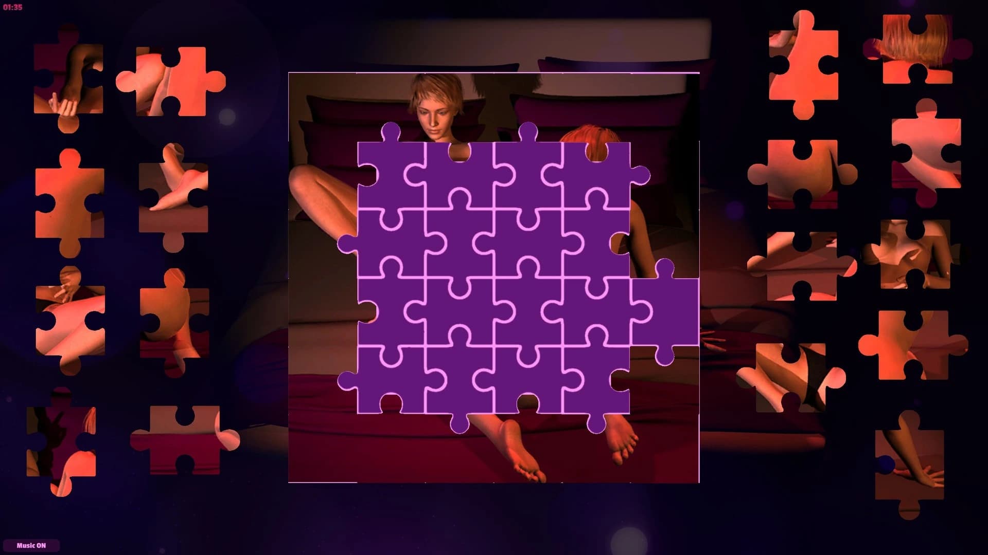 Adult Puzzles: CamGirls screenshot 5