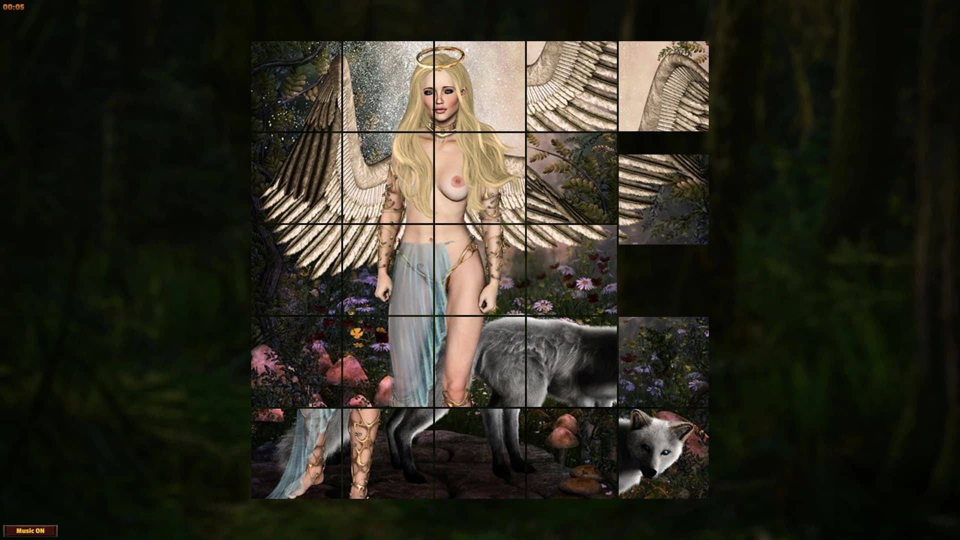 Adult Puzzles: Fantasy Ladies screenshot 3