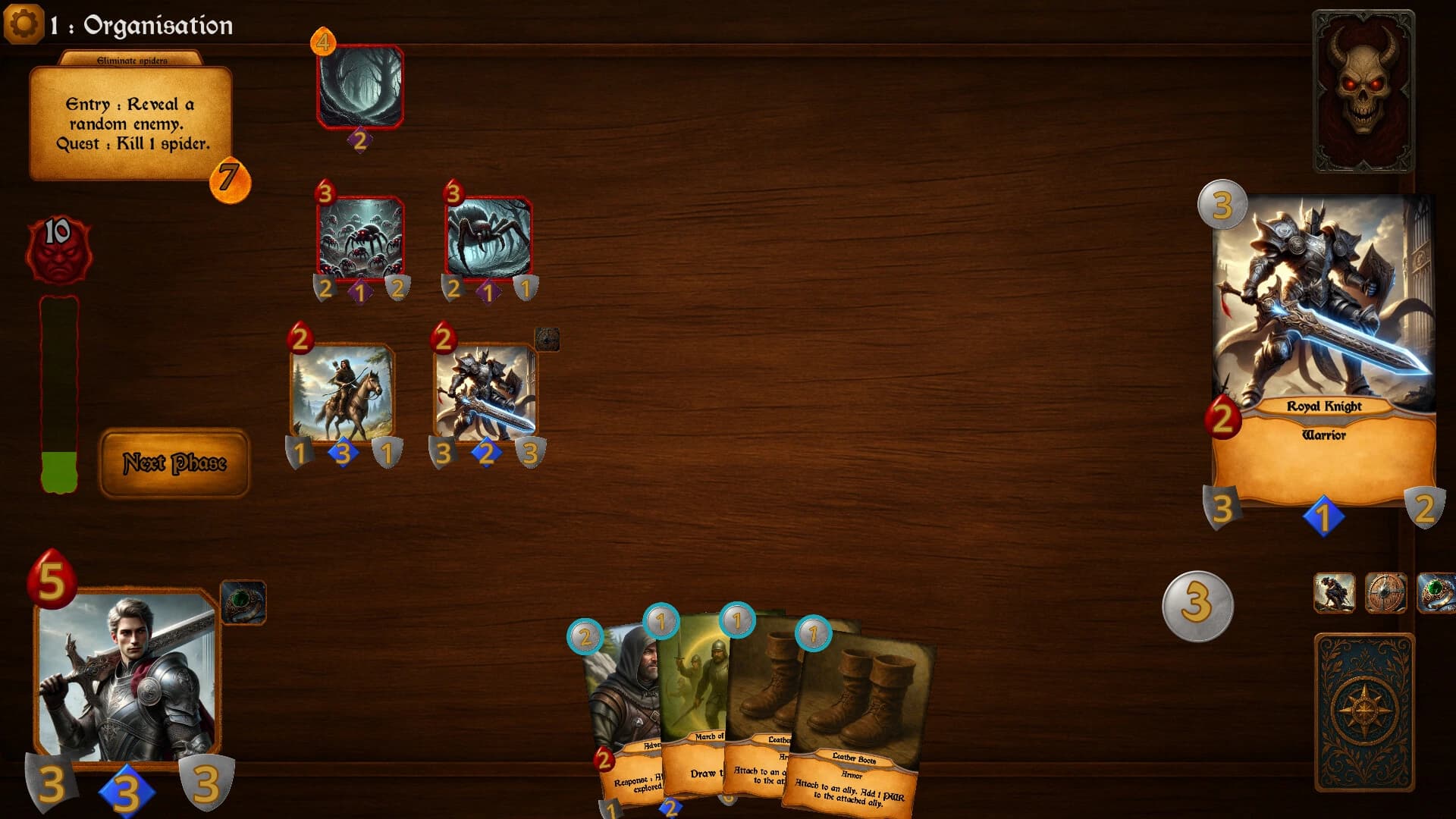 Adventure Card Game screenshot 1