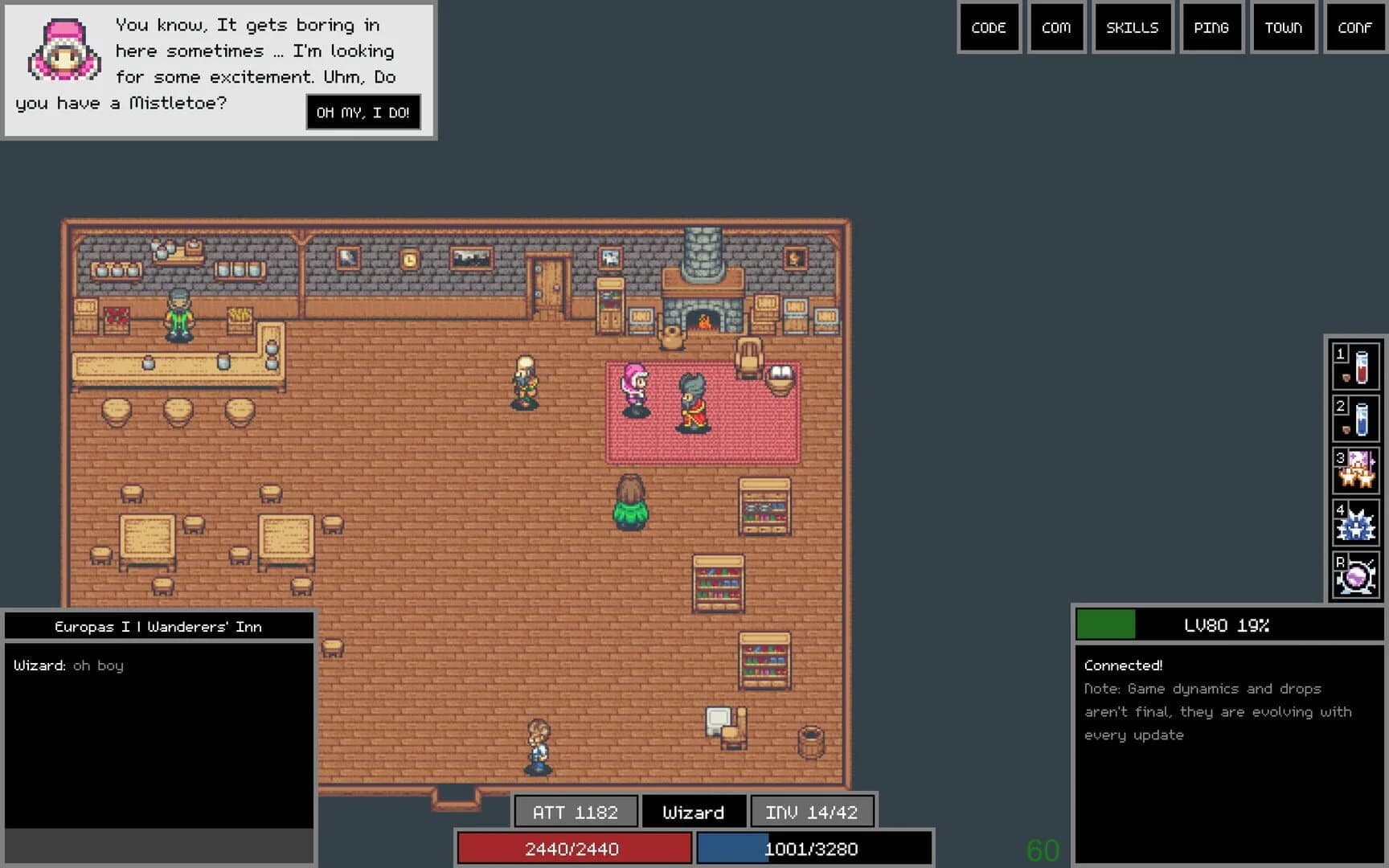 Adventure Land: The Code MMORPG screenshot 1