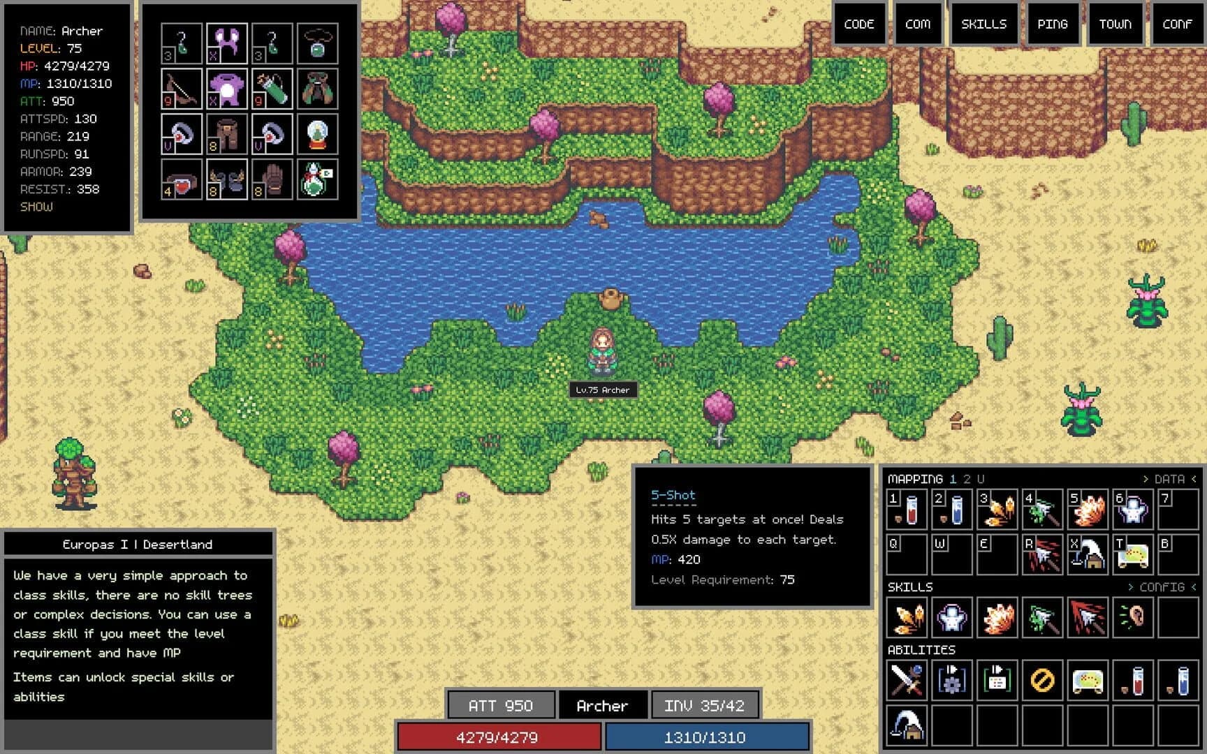 Adventure Land: The Code MMORPG screenshot 2
