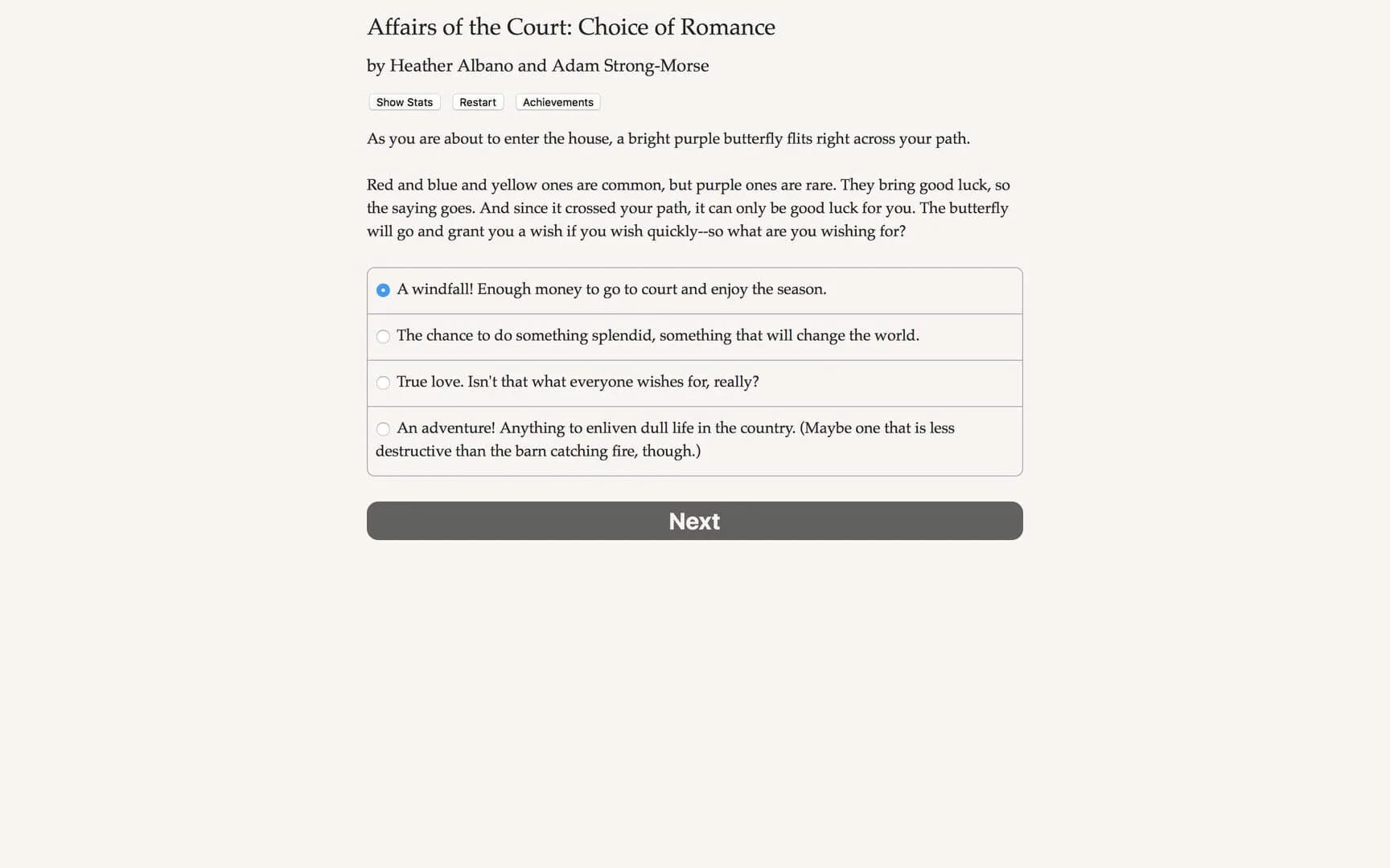 Affairs of the Court: Choice of Romance screenshot 3