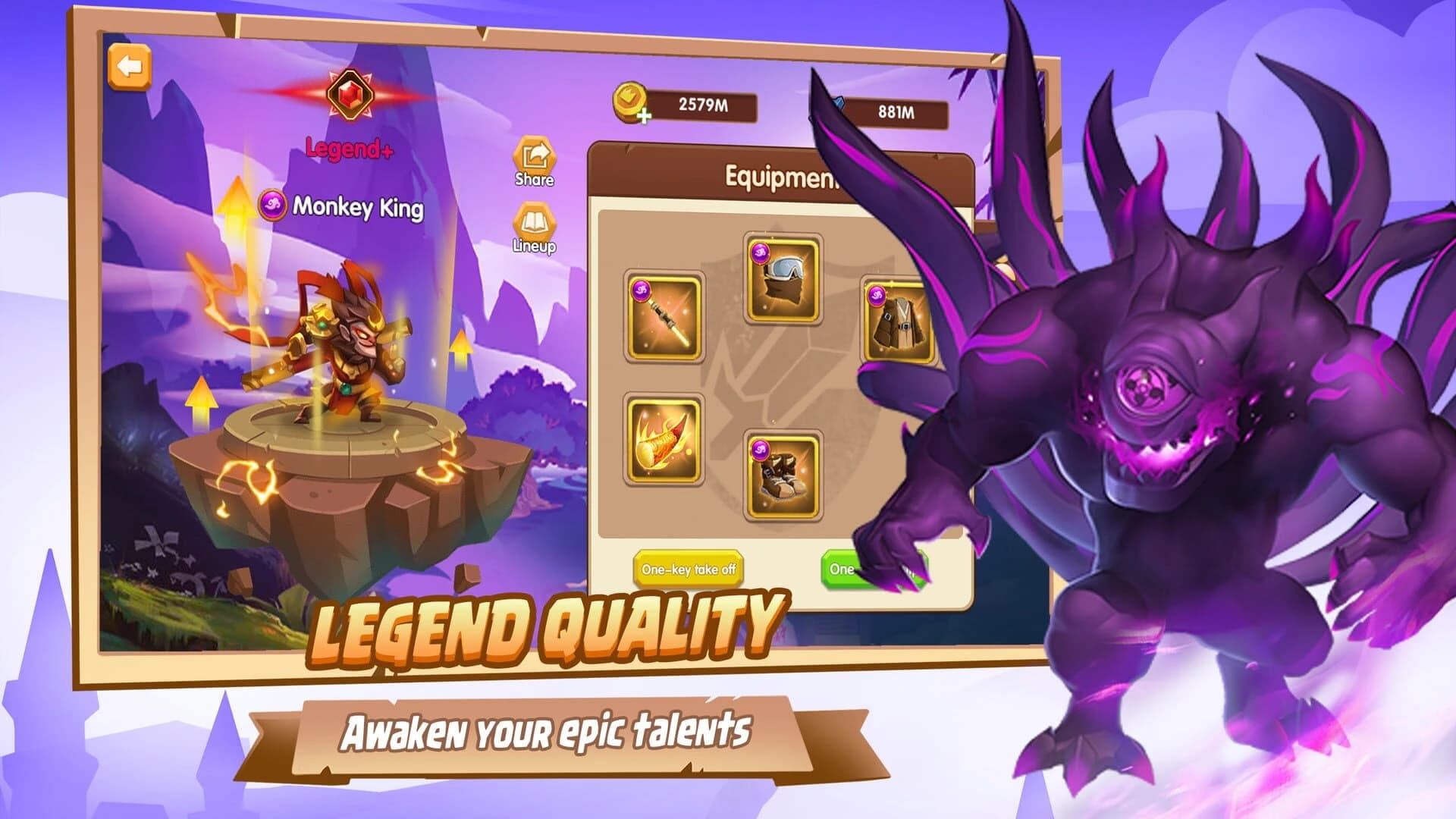 AFK Heroes screenshot 1