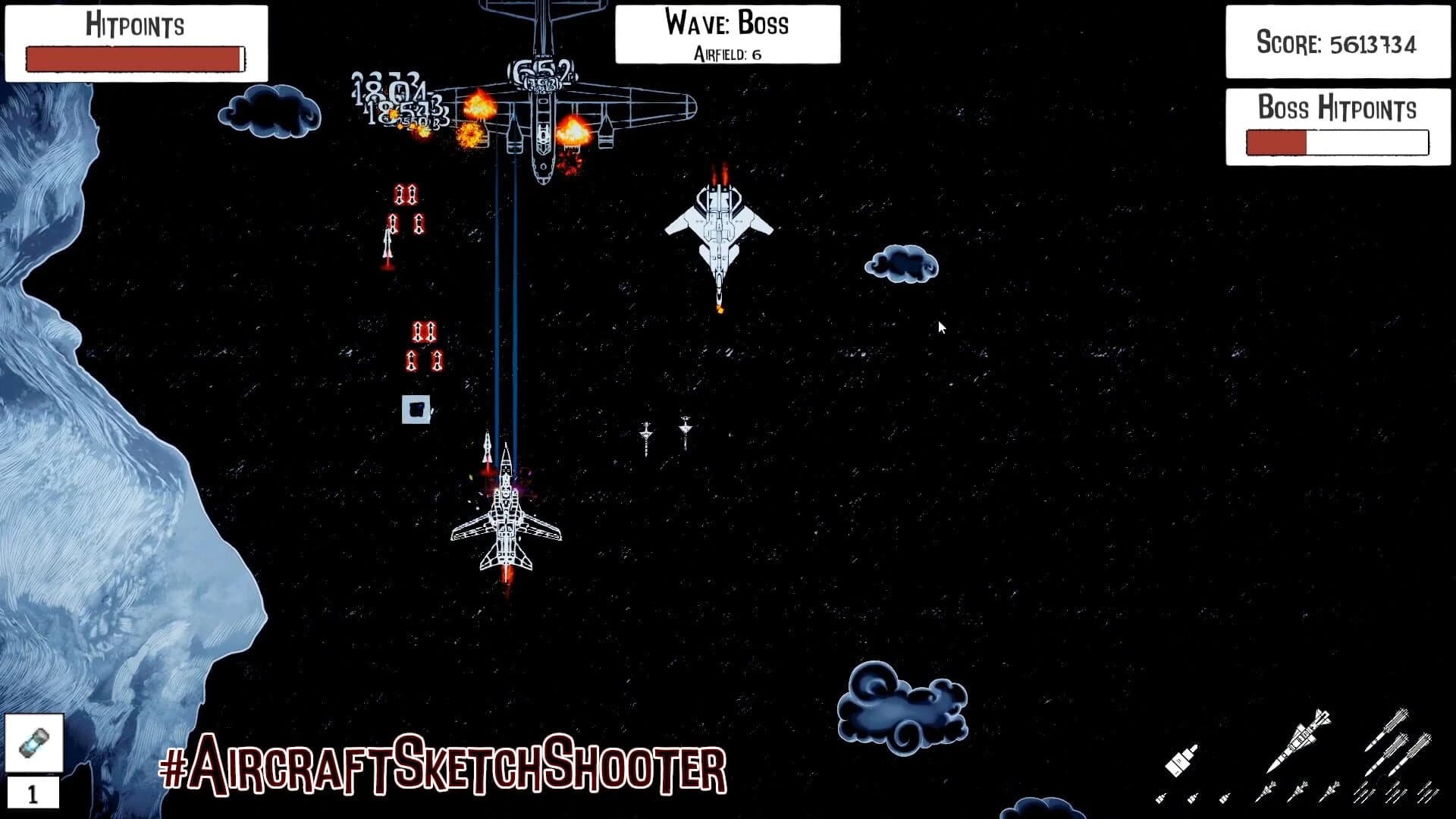 Aircraft Sketch Shooter screenshot 2