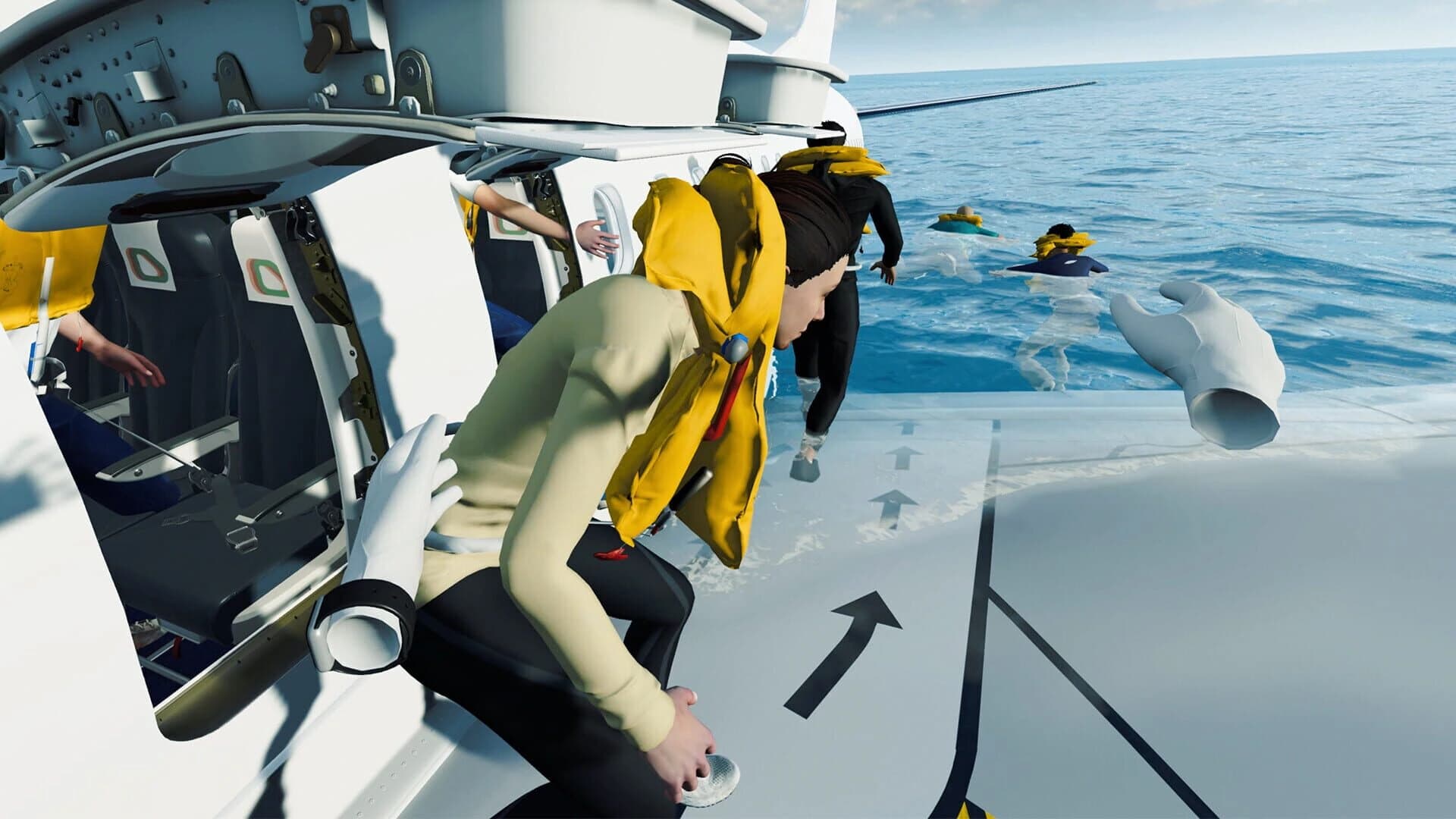 Airline Flight Attendant Simulator VR screenshot 2