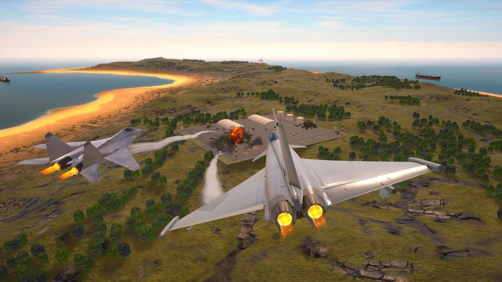 Airplane Flight Simulator: Combat Zone screenshot 2