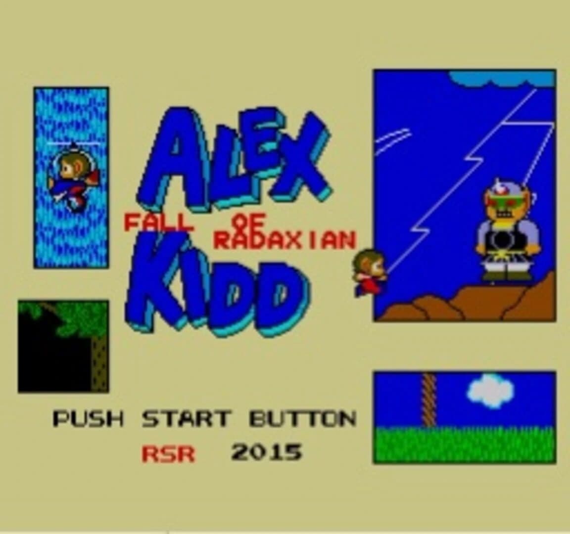 Alex Kidd: Fall of Radaxian screenshot 1
