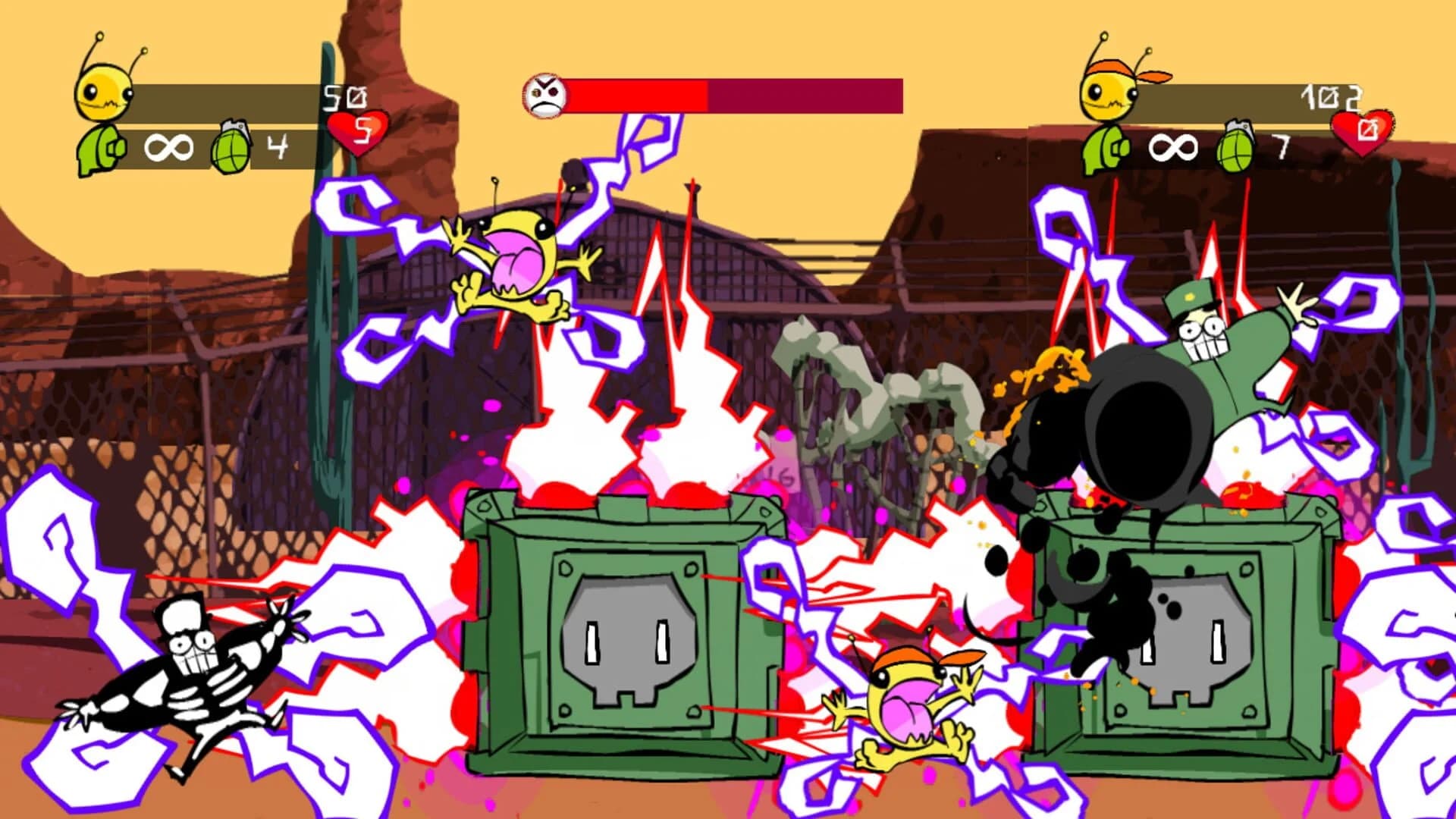 Alien Hominid screenshot 1